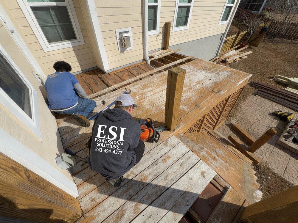 trex deck replacement Summerville SC