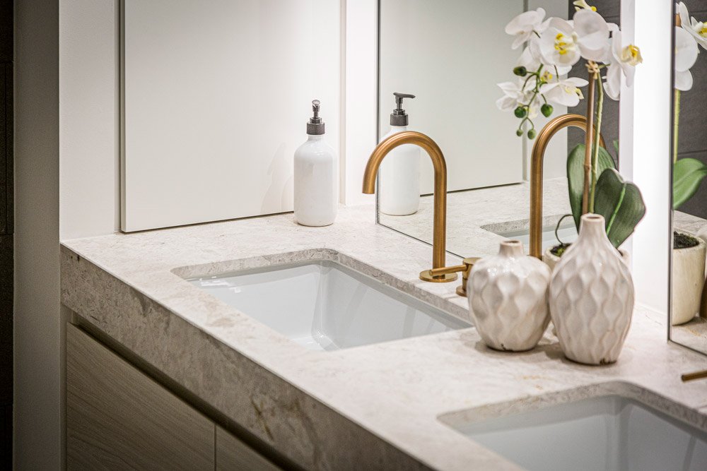 bathroom cabinet installation