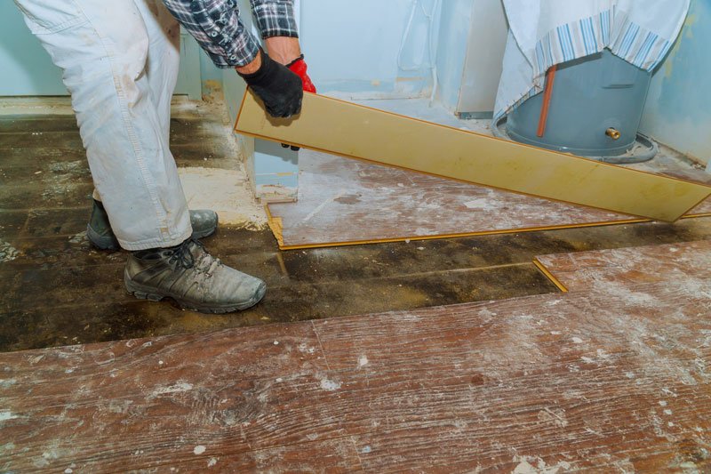 flooring removal and surface preparation Summerville SC