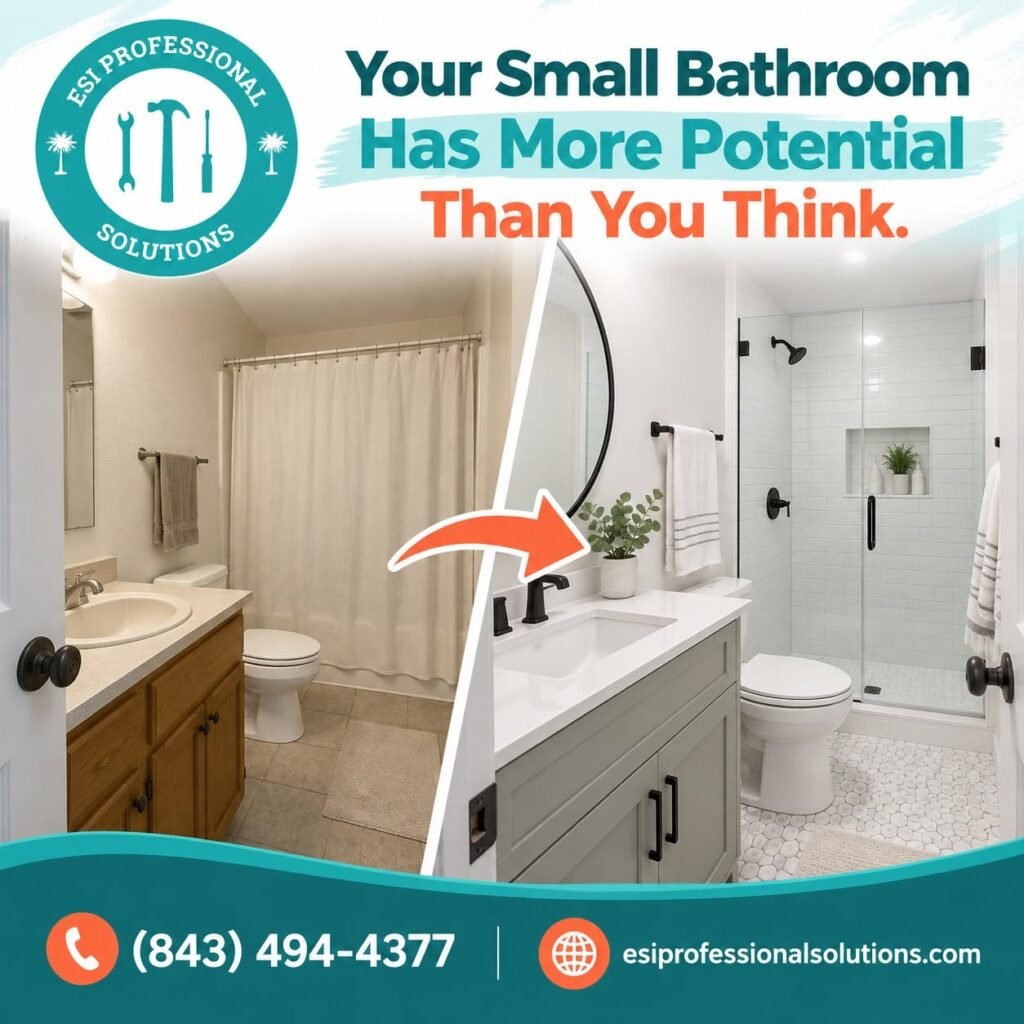 small bathroom remodel Summerville SC